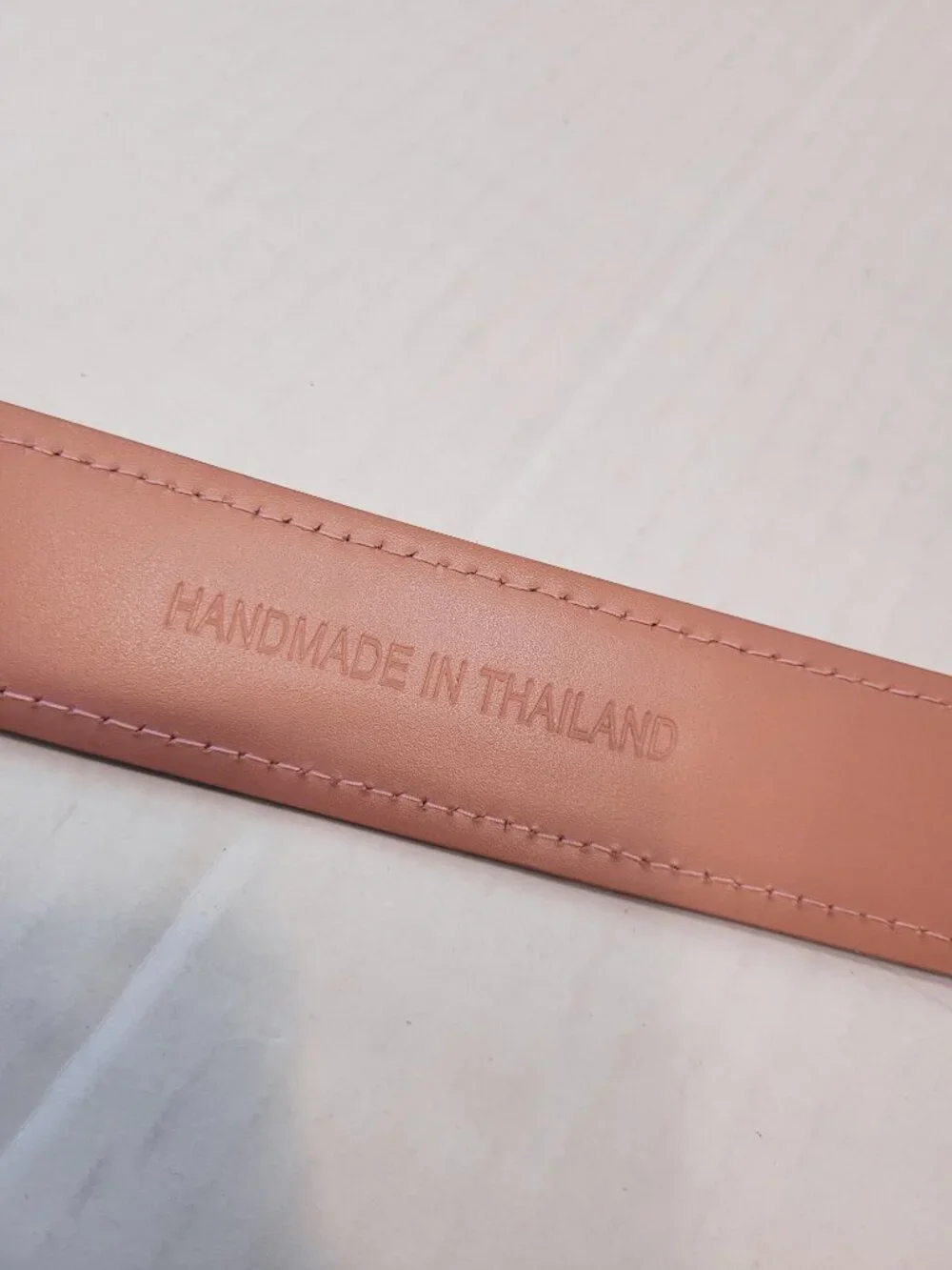 Druh Atlanta National Golf Lizard Leather Belt